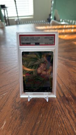 PSA 9 SS3 Broly Tyrant DBS Card BT22-058