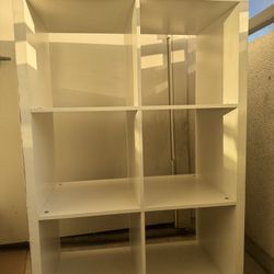 6-cube storage shelf 