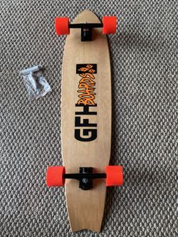 Longboard complete 42” V tail ready to ride built up nice new