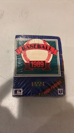 1989 High Upper Deck Series Factory Sealed