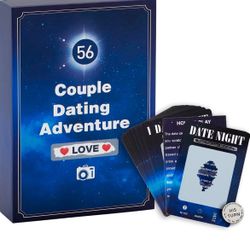  Valentines Day Gifts for Him Her, Couple Gifts for Boyfriend Girlfriend Men Women, 56 Scartch Off Dating Ideas, Wedding, Engagement, 