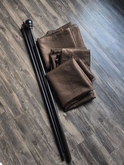Black Out Curtains! Bronze Brown