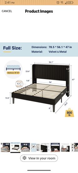 Full bedframe