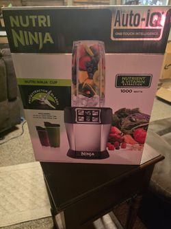 New in Box - Nutri Ninja Auto-iQ Nutrient Extraction Blender