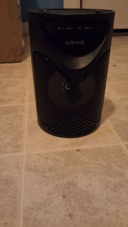 Craig Bluetooth Portable Speaker (charger included)