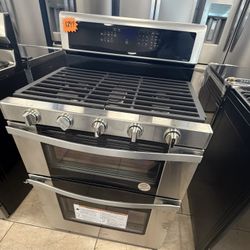 Whirlpool Gas Range Double Oven 
