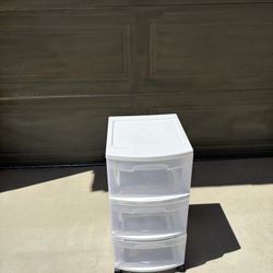 Plastic Organizer With Drawers 