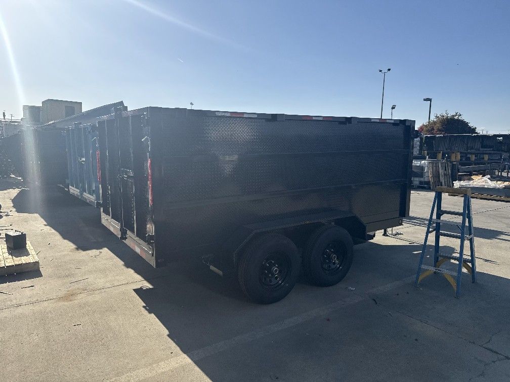 EXCELLENT DUMP TRAILER 8X4X12 ♦️💎‼️