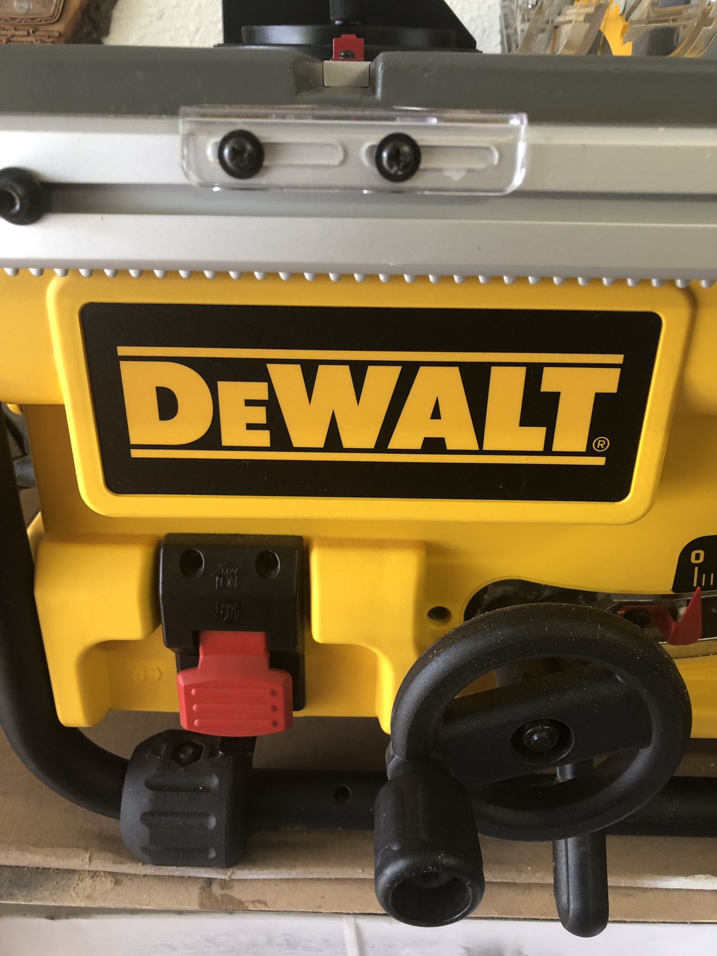 New DeWalt Model # DW745 Heavy Duty 10” Compact Job Site Table Saw