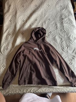 100 Thieves 150 CC Brown Hoodie. (Large)