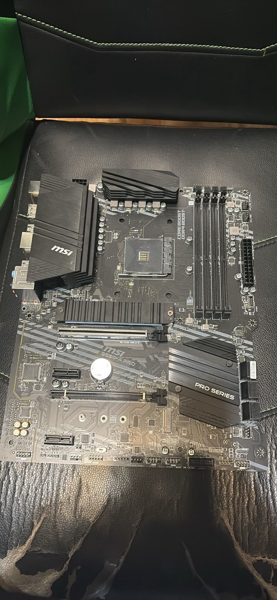 Msi b550 pro and 3600