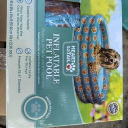 Heart To Tail Inflatable Pet Pool