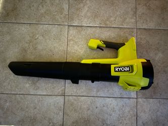 RYOBI ONE+ 18V 100 MPH 350 CFM Cordless Battery Variable-Speed Jet Fan Leaf Blower (Tool Only)
