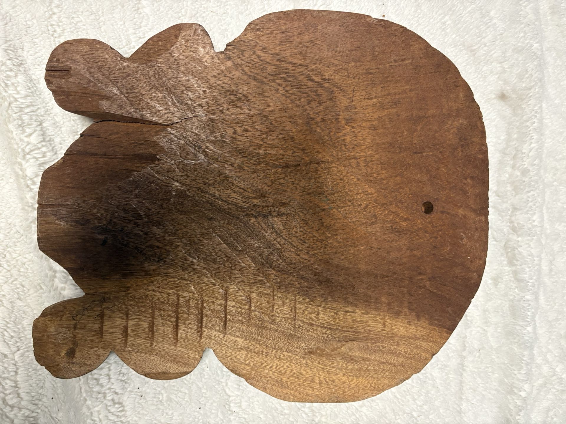 Hand Carved Wooden Face