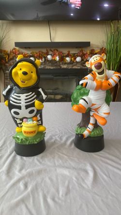 Halloween Winnie the Pooh and tiger