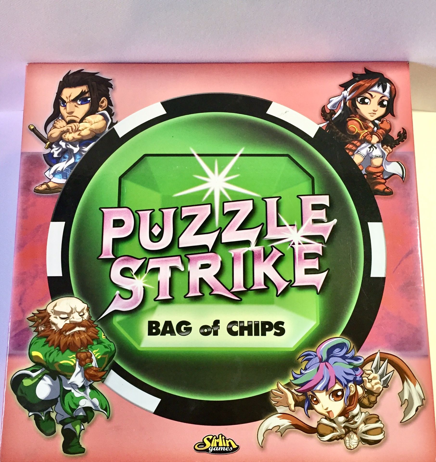 Puzzle Strike Bag of Chips Board Game