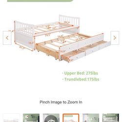 Brand New Twin Bed Including Mattress !!!!