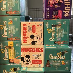 Diapers Just Size 6&4