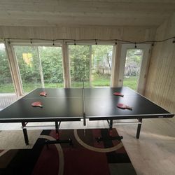 HEAD 18mm Table Tennis - Like Brand New, Rarely Used, Free Bat And Ball Set