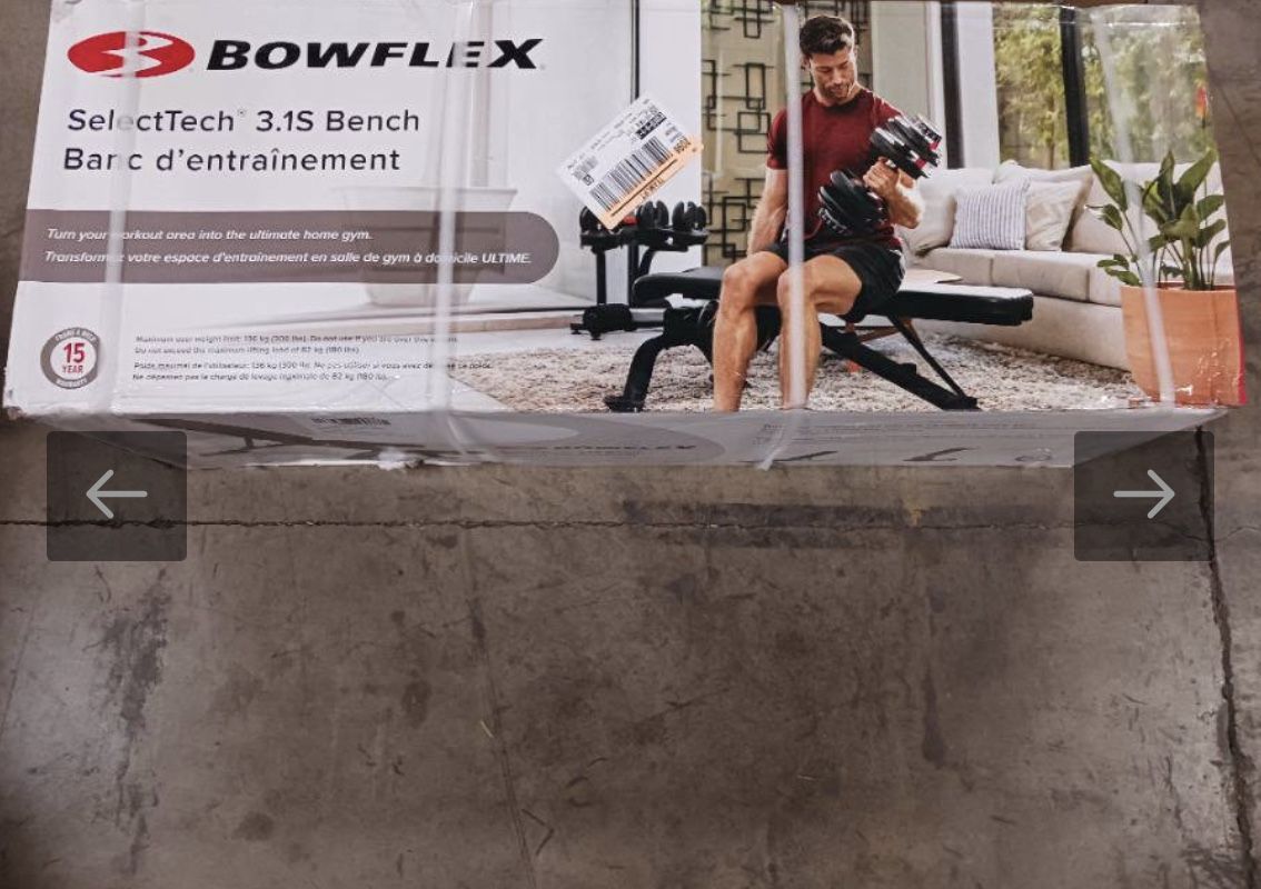 Bowflex Selectech 3.1S Bench (sealed)