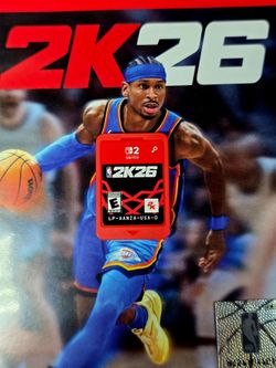 NBA 2K26 (Nintendo Switch) - Standard Edition - Shai Gilgeous-Alexander Cover CIB
