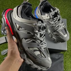 Balenciaga track led grey/white size 9