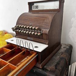 Antique National Cash Register