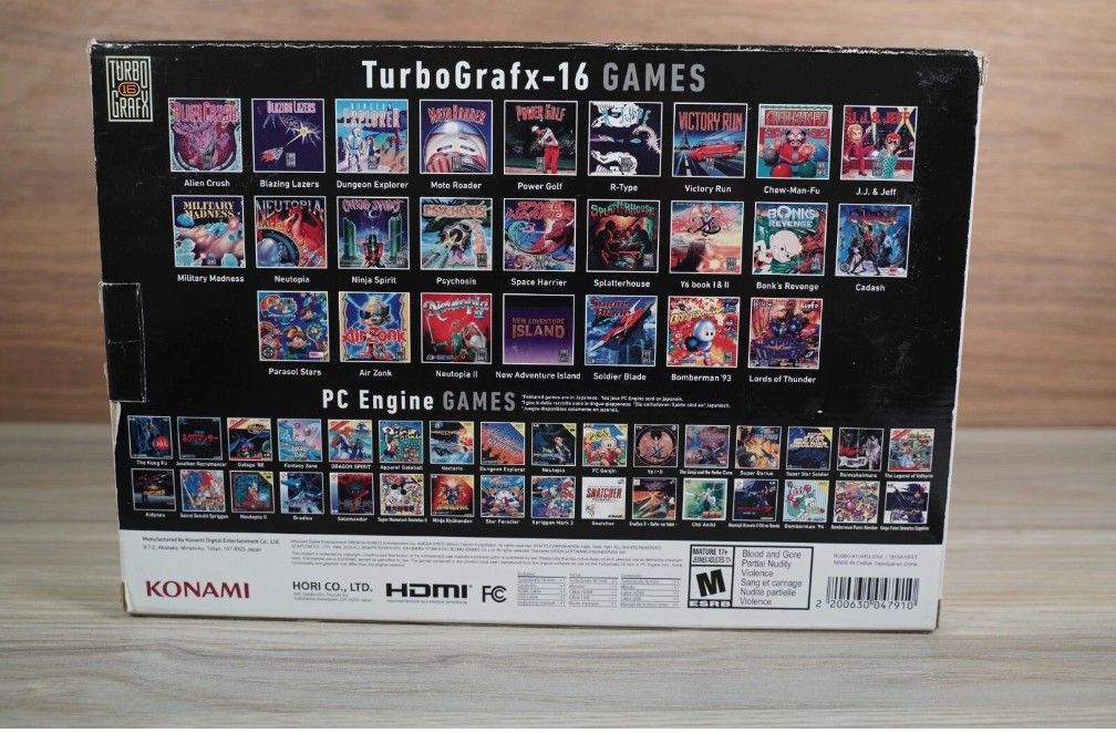 TurboGrafx 16 Mini Gaming Console