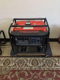 Predator 3200/4000 Watt Gas Generator