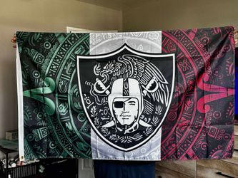 Raiders Aztec Flag 
