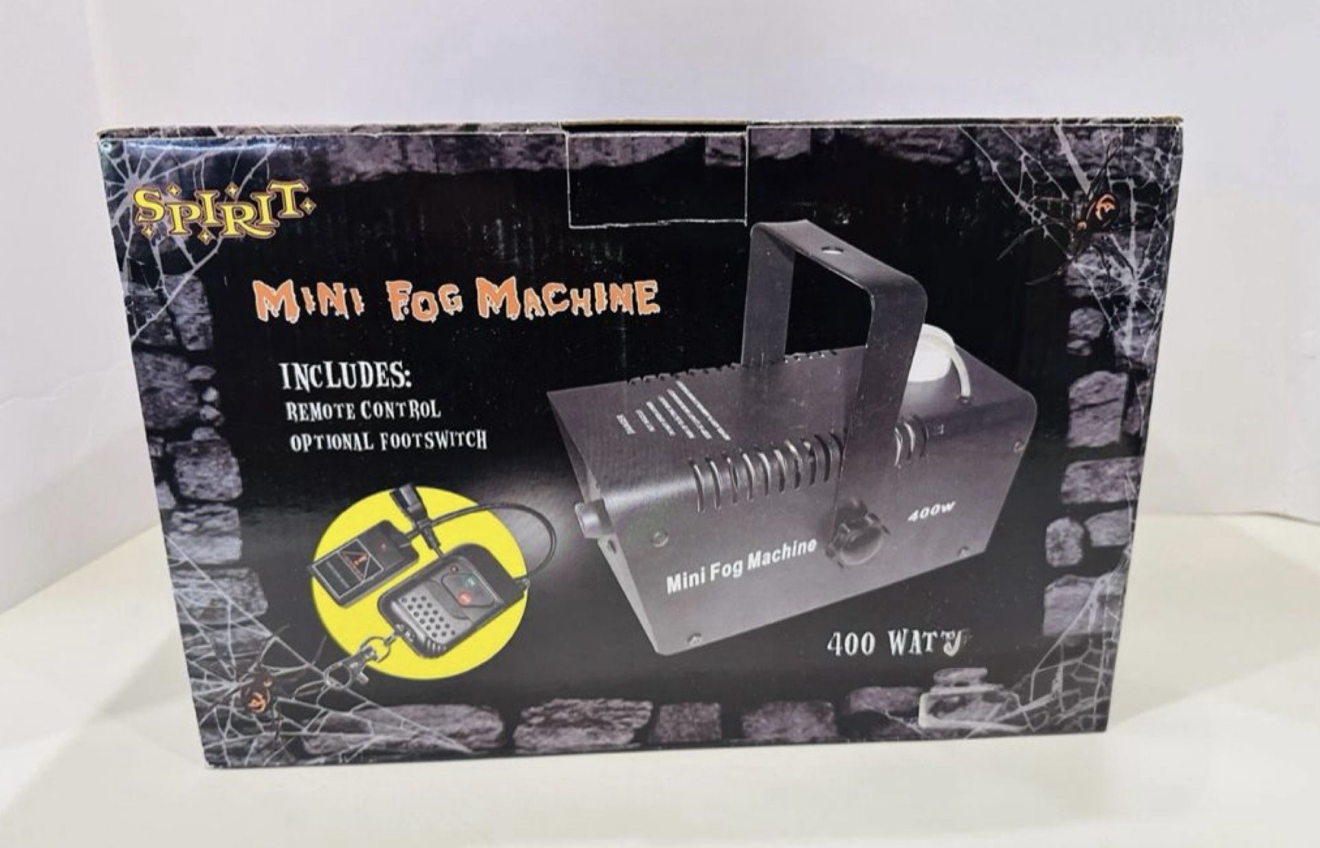 Spirit Halloween Mini Fog Machine 400 Watts New in Box