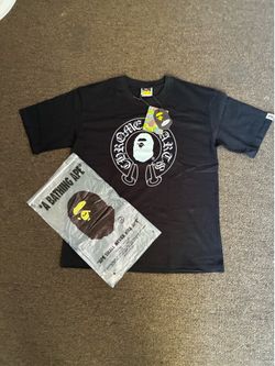 Bape x chrome tee shirt