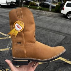 Botas vaqueras de piel marca Establo