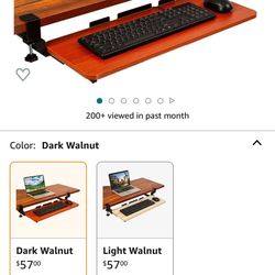 Desktop Keyboard Tray
