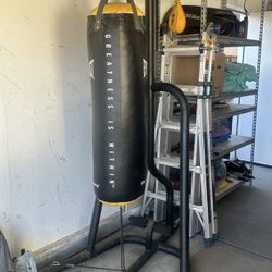 Boxing Stand And Punching Bag Sold Together!!!