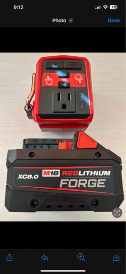Milwaukee M18 18V Lithium Ion 175 Watt Powered Compact Inverter with Battery