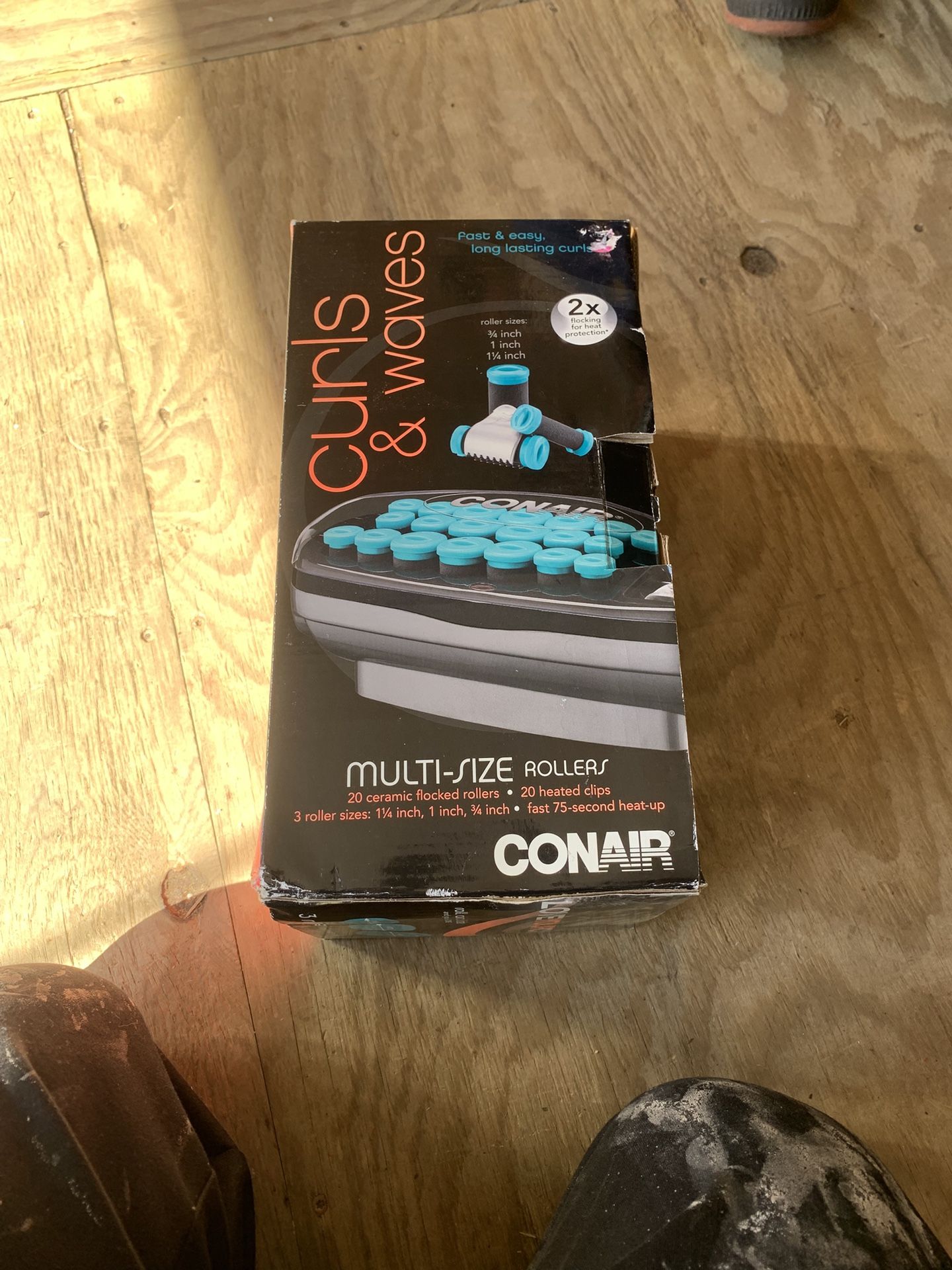 New Conair Hot Rollers Set – Curls & Waves Multi-Size