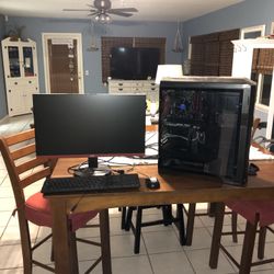 Gaming Pc with Monitor 