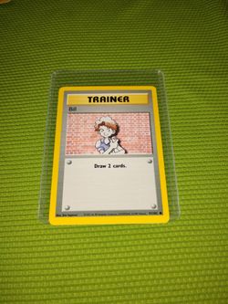 Like Mint 1999 Pokemon - Trainer - Bill Game Card - 91/102