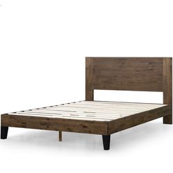 Zinus Tonja Wooden Bed Frame - King Size