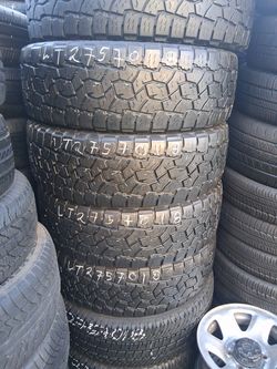 Set LT 275/70/18 Toyo Opencountry AT