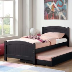 Twin Bed With Trundle Twin Not Including Mattress