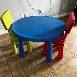 Kids IKEA Table And Chairs