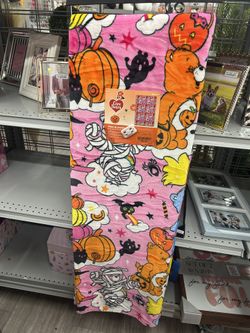 CareBears Halloween Twin Blanket