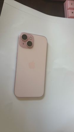 Pink iPhone 15