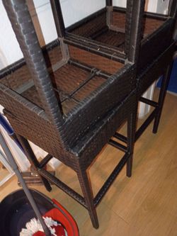 Patio stools 4