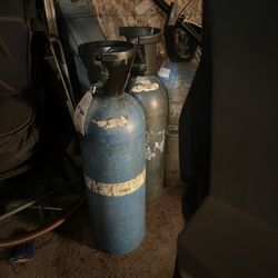 3 - 10# CO2 Bottles 