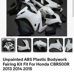 Plastic Bodywork For Honda CBR(contact info removed)-2015