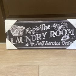 Laundry Room Decor Canvas