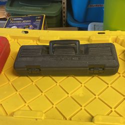 3-1/2”high 6” Deep 17” Long Plastic Tool Boxes